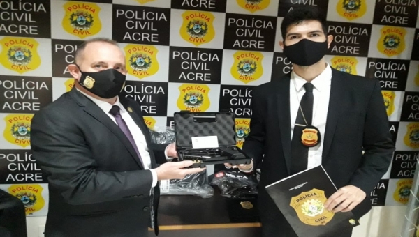 Novo delegado de Polícia Civil é empossado nesta sexta-feira